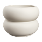 amber roll low 60 leinenweiß